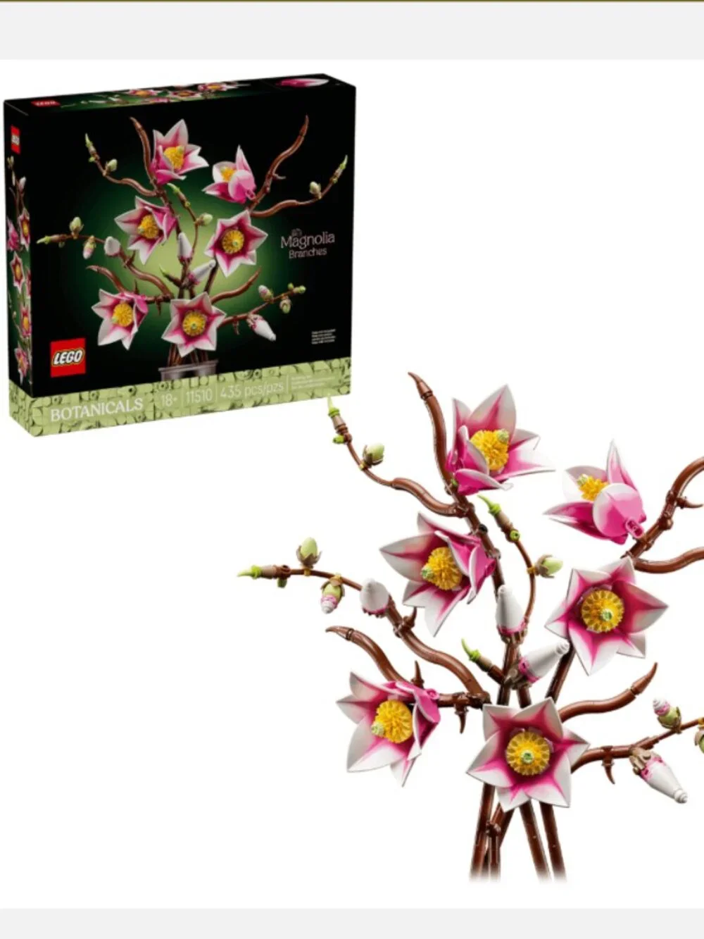 Sealed Lego Botanicals Magnolia Branches 11510